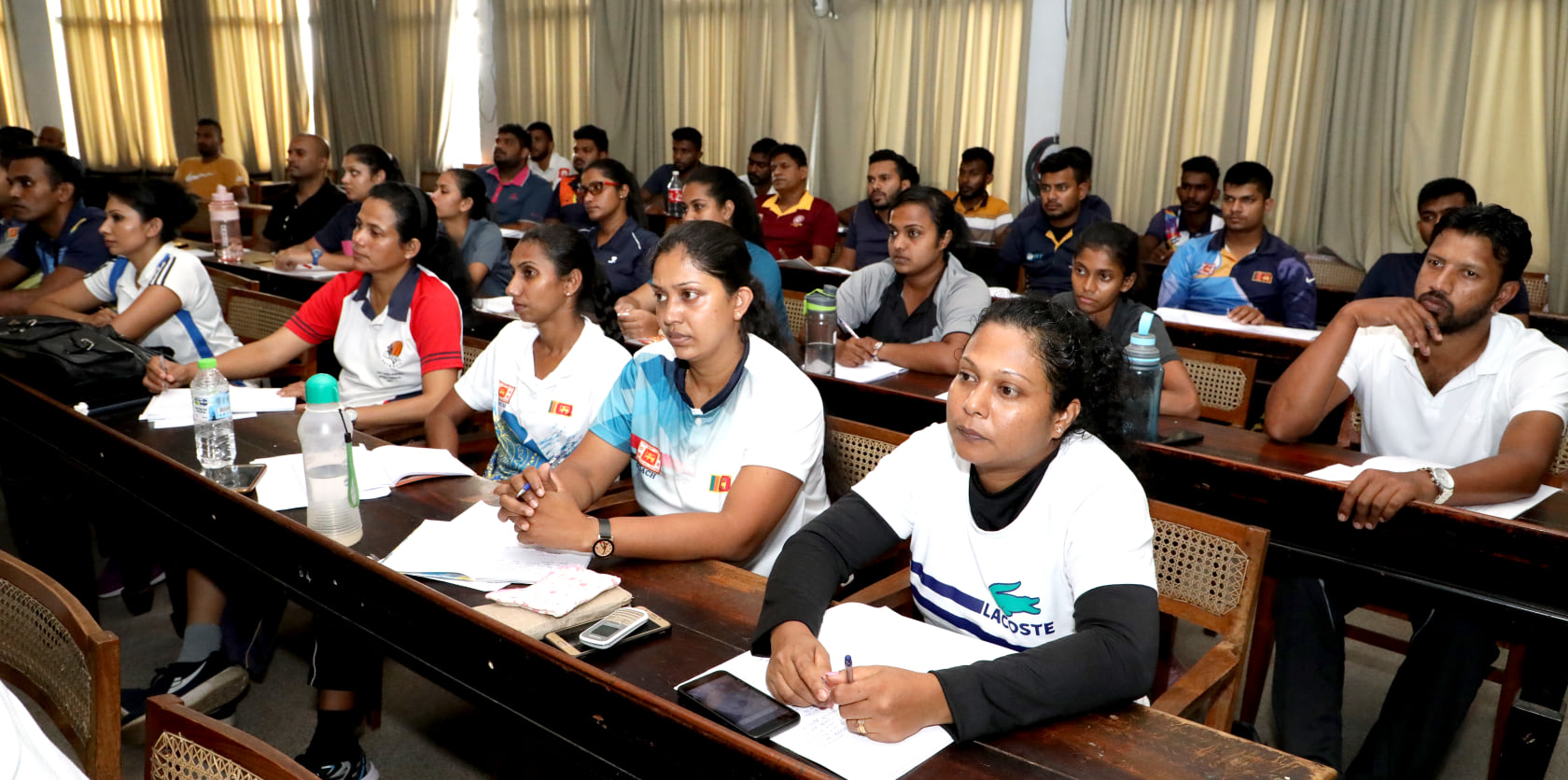 මධ්යම පළාතේ ක්රීඩා පුහුණුකරුවන්ගේ දැනුම යාවත්කාලින කිරීමේ සිව්දින නේවාසික පුහුණු වැඩමුළුවක්