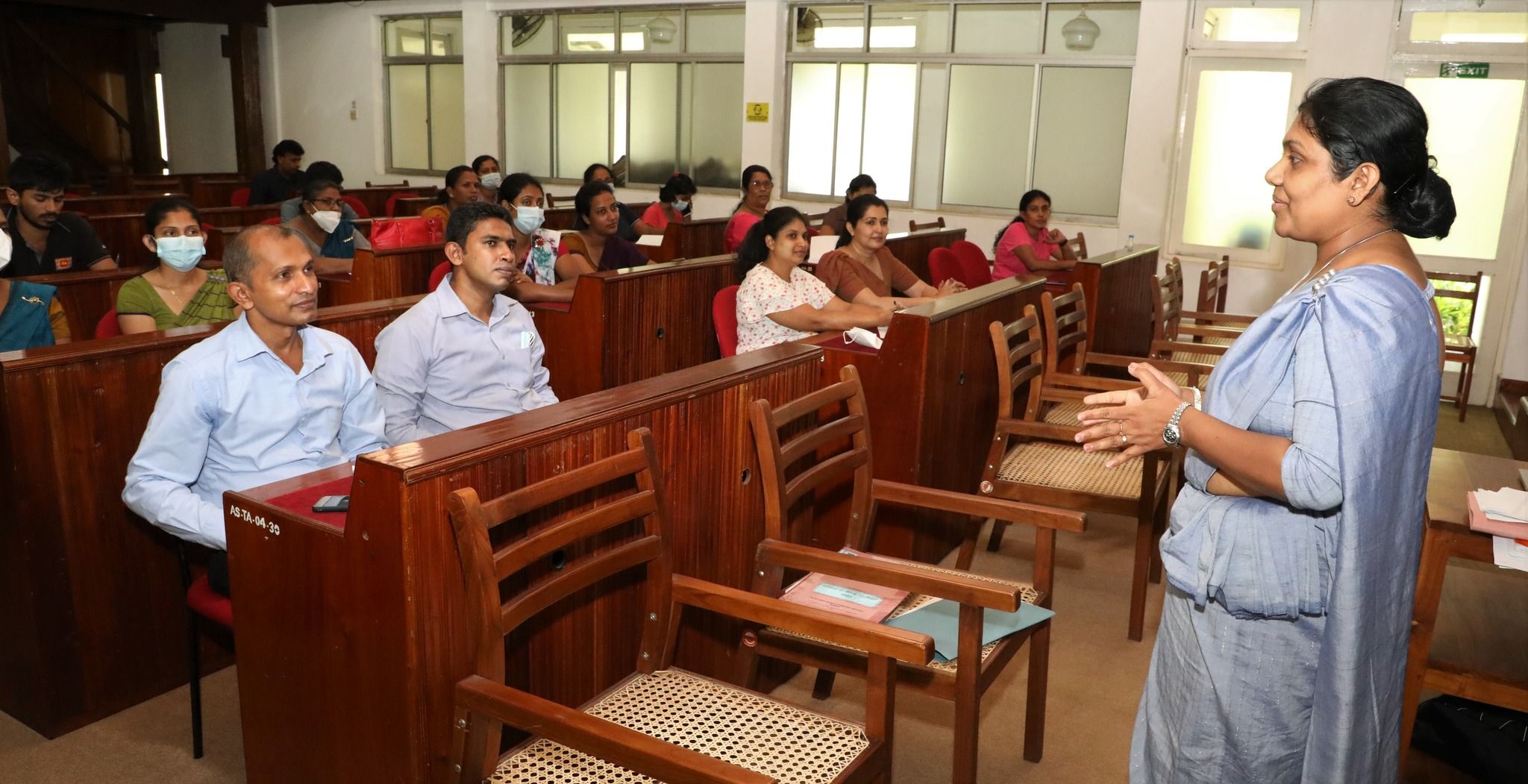 මධ්‍යම පළාත් රාජ්‍ය සේවයේ නියුක්ත මෙහෙයුම් මට්ටමේ නිලධාරින් සදහා කාර්යාල ක්‍රම පිළිබඳව වූ පුහුණු වැඩසටහනක්