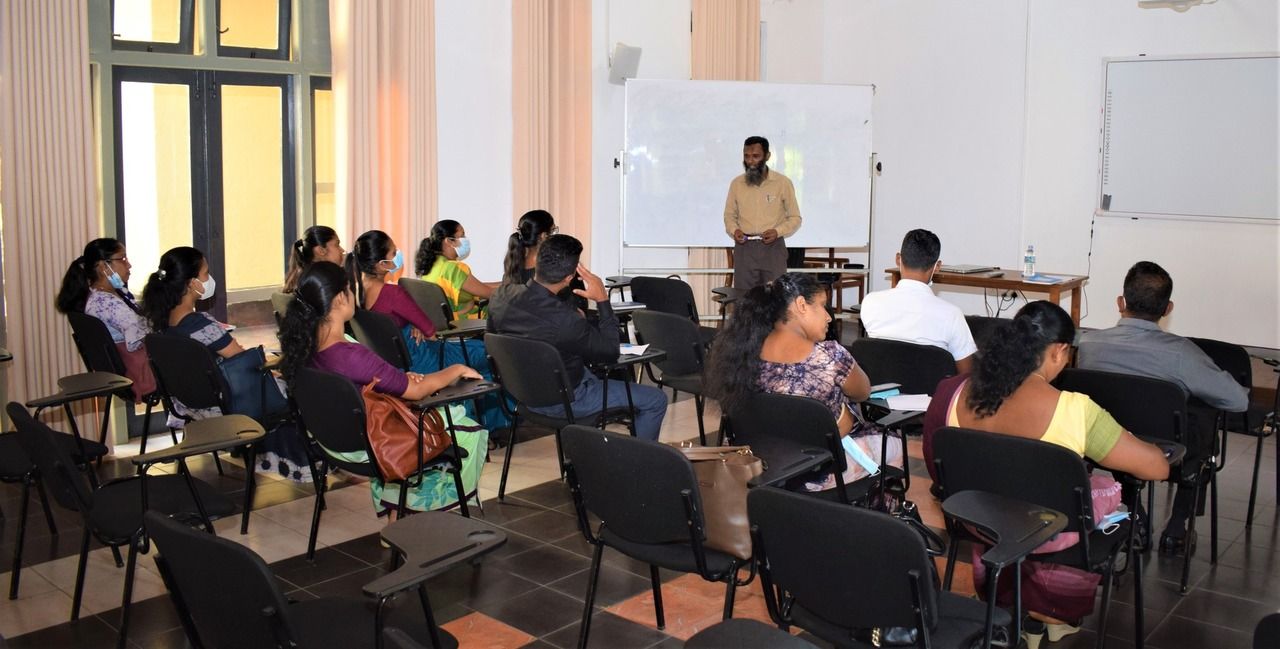 කථන දෙමළ භාෂා පුහුණු වැඩසටහනක්.