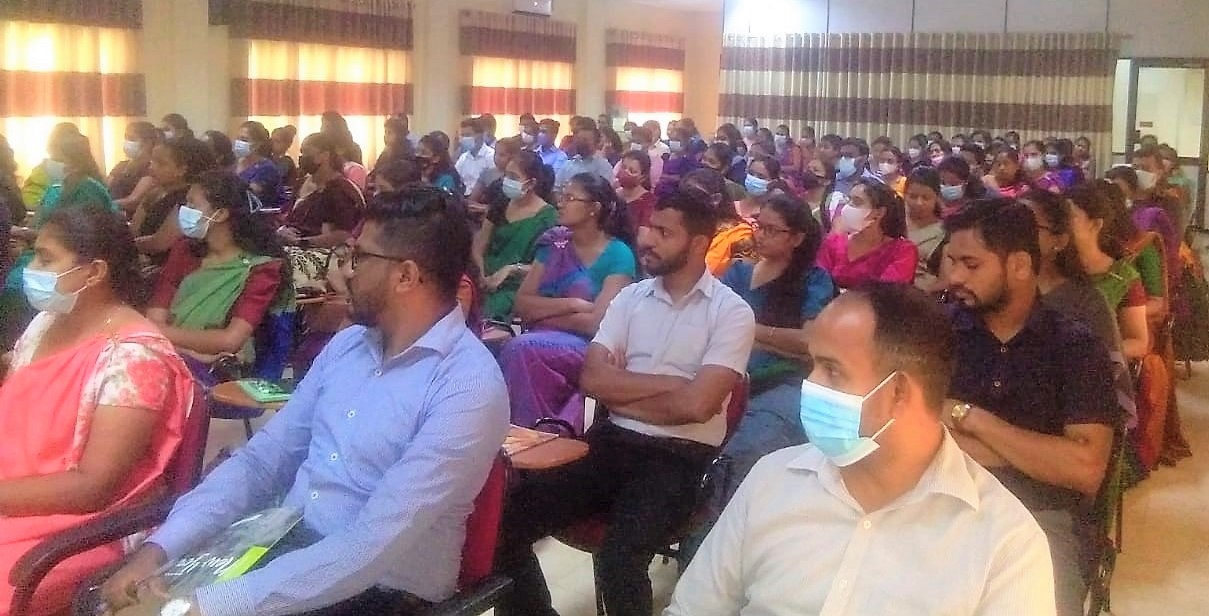 නවක සංවර්ධන නිලධාරින්හට  දෙදින පුහුණු වැඩමුළුවක්.