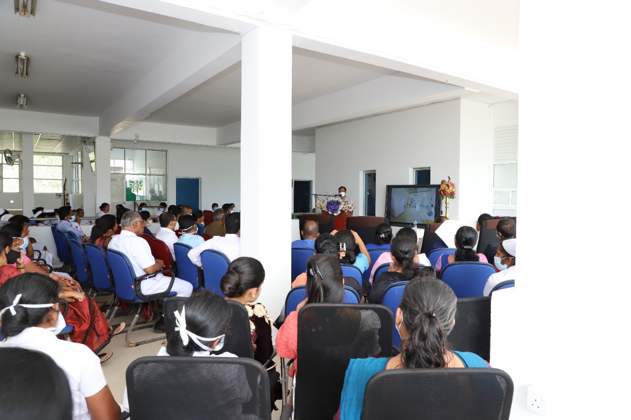 රිකිල්ලගස්කඩ රෝහලේ ඔක්සිජන් නිෂ්පාදනාගාරය හා නව සායන සංකීර්ණය විවෘත කෙරේ.