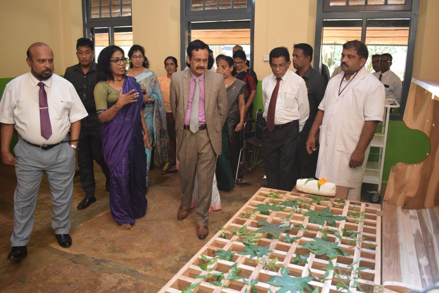 මධ්යම පළාත් ආයුර්වේයේ පංච කර් ම ඒකකය රෝගී සත්කාරයට.