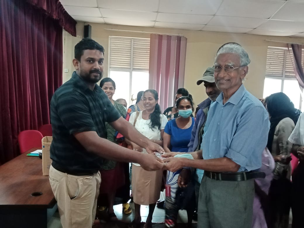 ගෙවතු වගාව ව්යාප්ත කිරීම සඳහා ප්රජාව දැනුවත් කිරීමක් - උකුවෙල ප්රාදේශීය සභාව