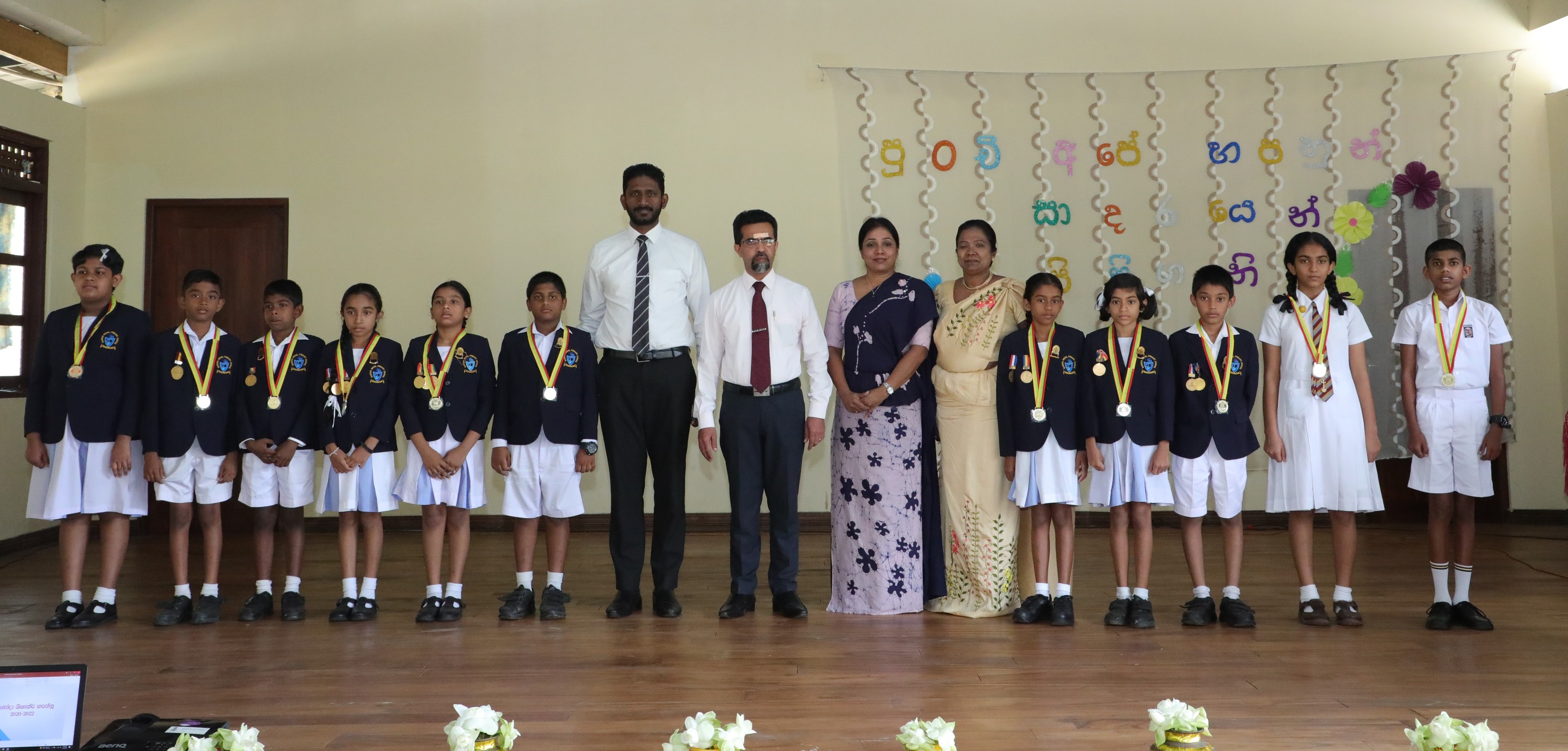 වටපුළුව නැණෝදා ආදර්ශ ප්රාථමික විද්යාලයේ ශිෂ්යත්ව හපනුන් ඇගයීමේ උළෙලක්.