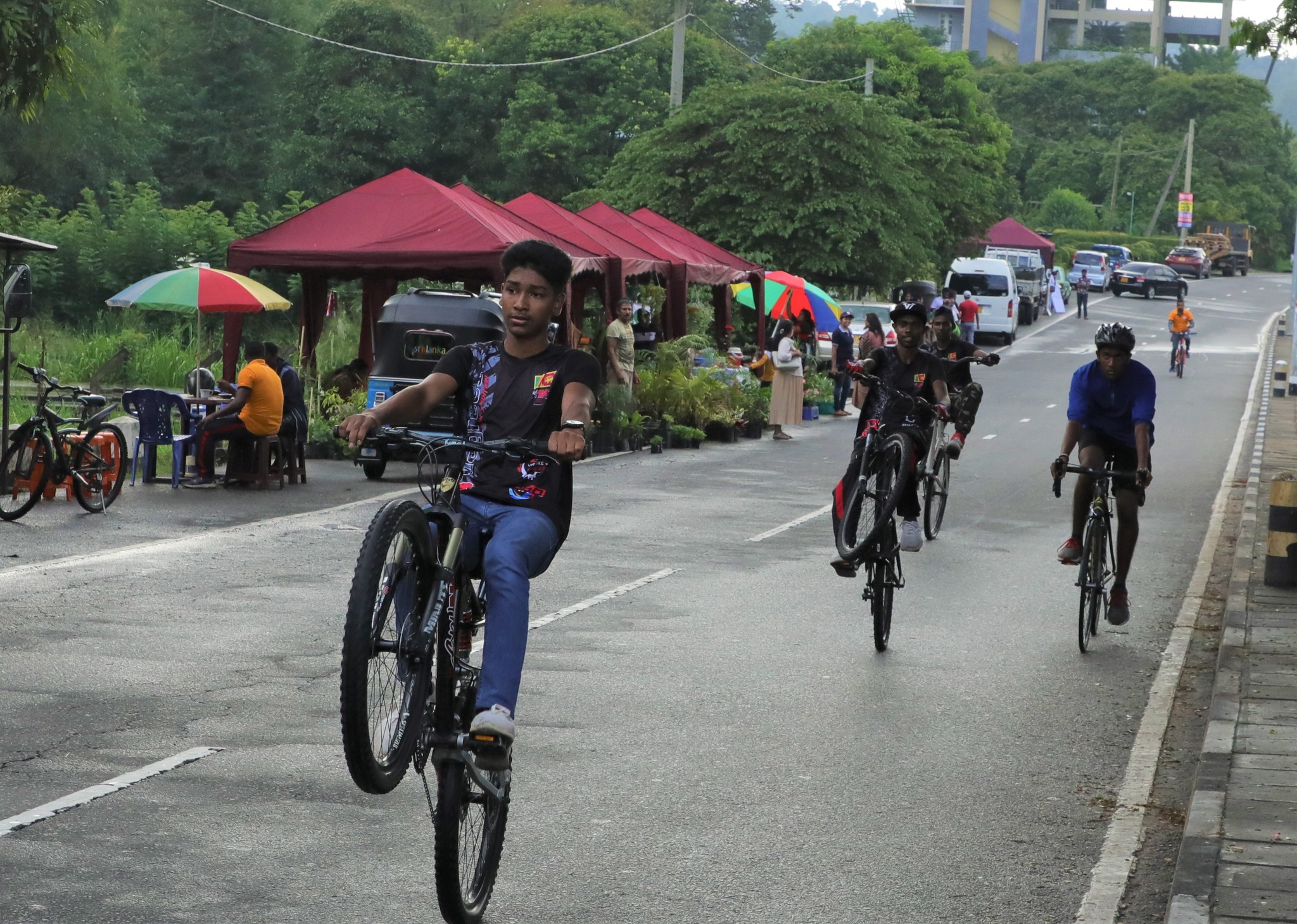 නිදහසේ මාවත, පාපැදි ධාවන, ශරීර සුවතා සහ වෙළද සංස්කෘතික ප්රදර්ශනය හා අලෙවිපොල