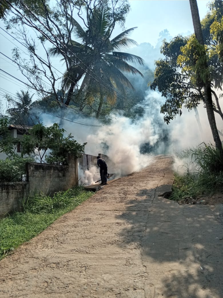 වත්තේගම නගර සභාව සහ පාතදුම්බර සෞඛ්ය වෛද්ය නිලධාරී කාර්යාලය එක්ව ඩෙංගු මර්දන වැඩසටහනක්.