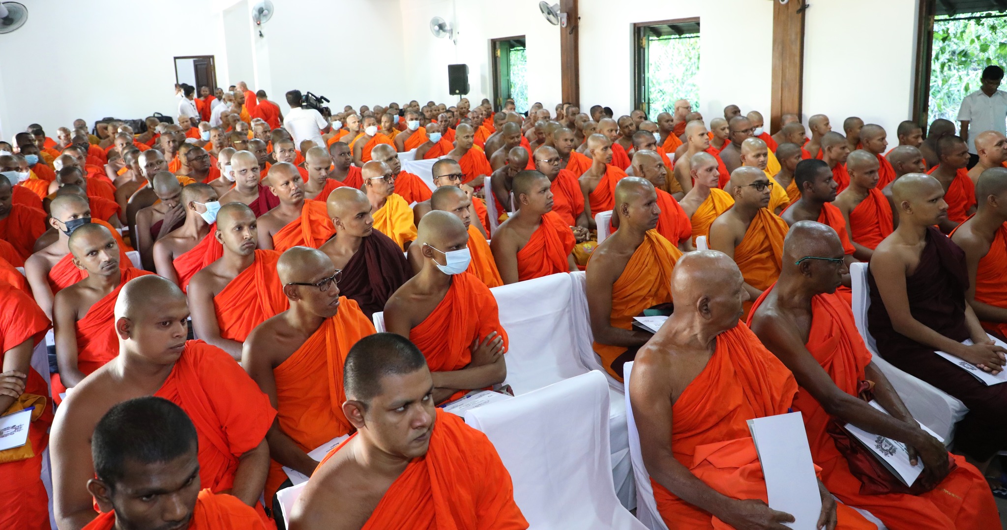 මල්වතු - අස්ගිරි මහා විහාරයීය උපසම්පදා අපේක්ෂිත භික්ෂූන් වහන්සේලා වෙනුවෙන් එක්දින පුහුණු වැඩමුළුවක්.
