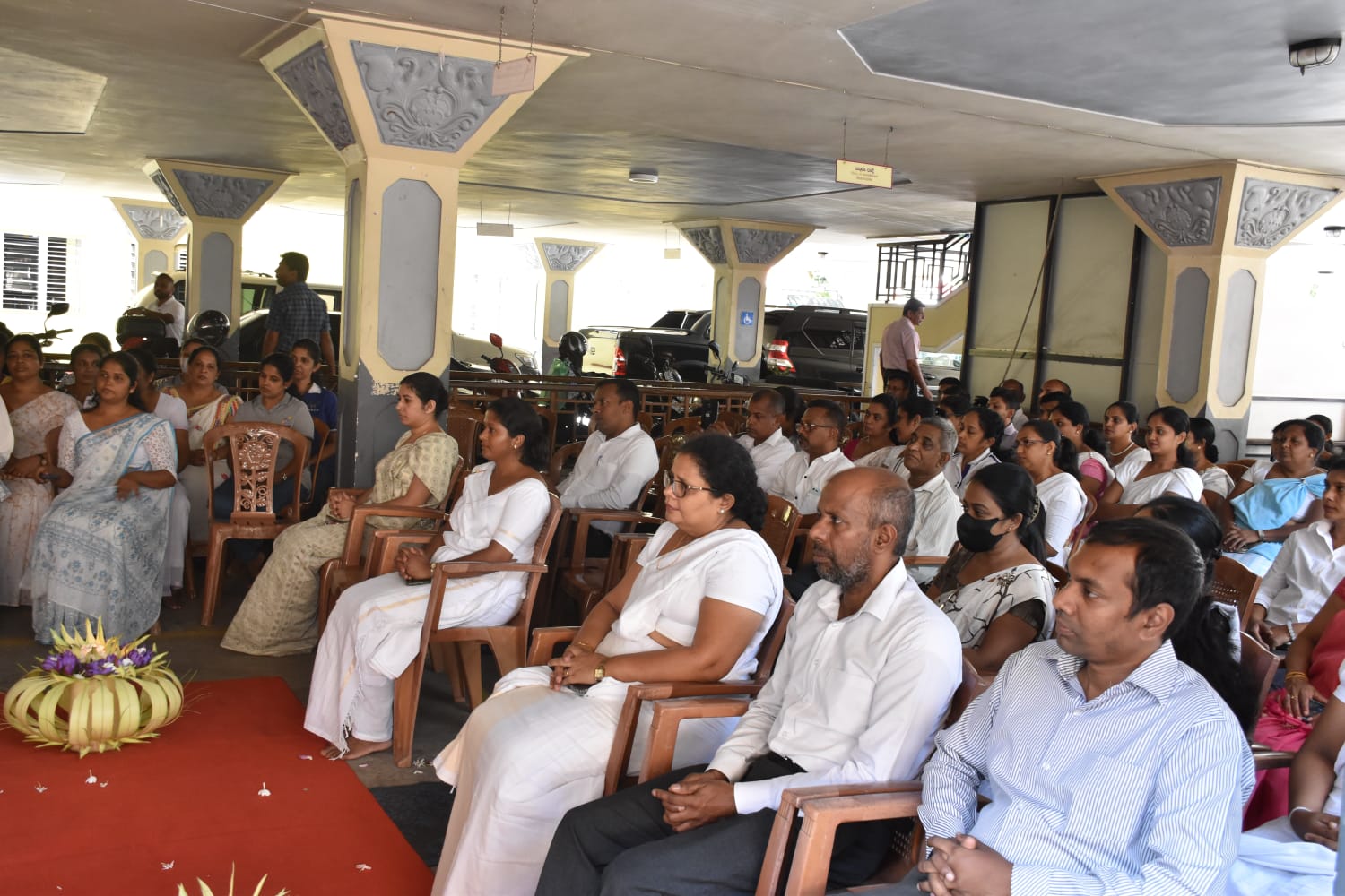පොසොන් උත්සවයට සමගාමීව මධ්යම පළාත් සංස්කෘතික කටයුතු දෙපාර්තමේන්තුව මගින් සංවිධානය කරනු ලැබු ධර්ම දේශනාව .