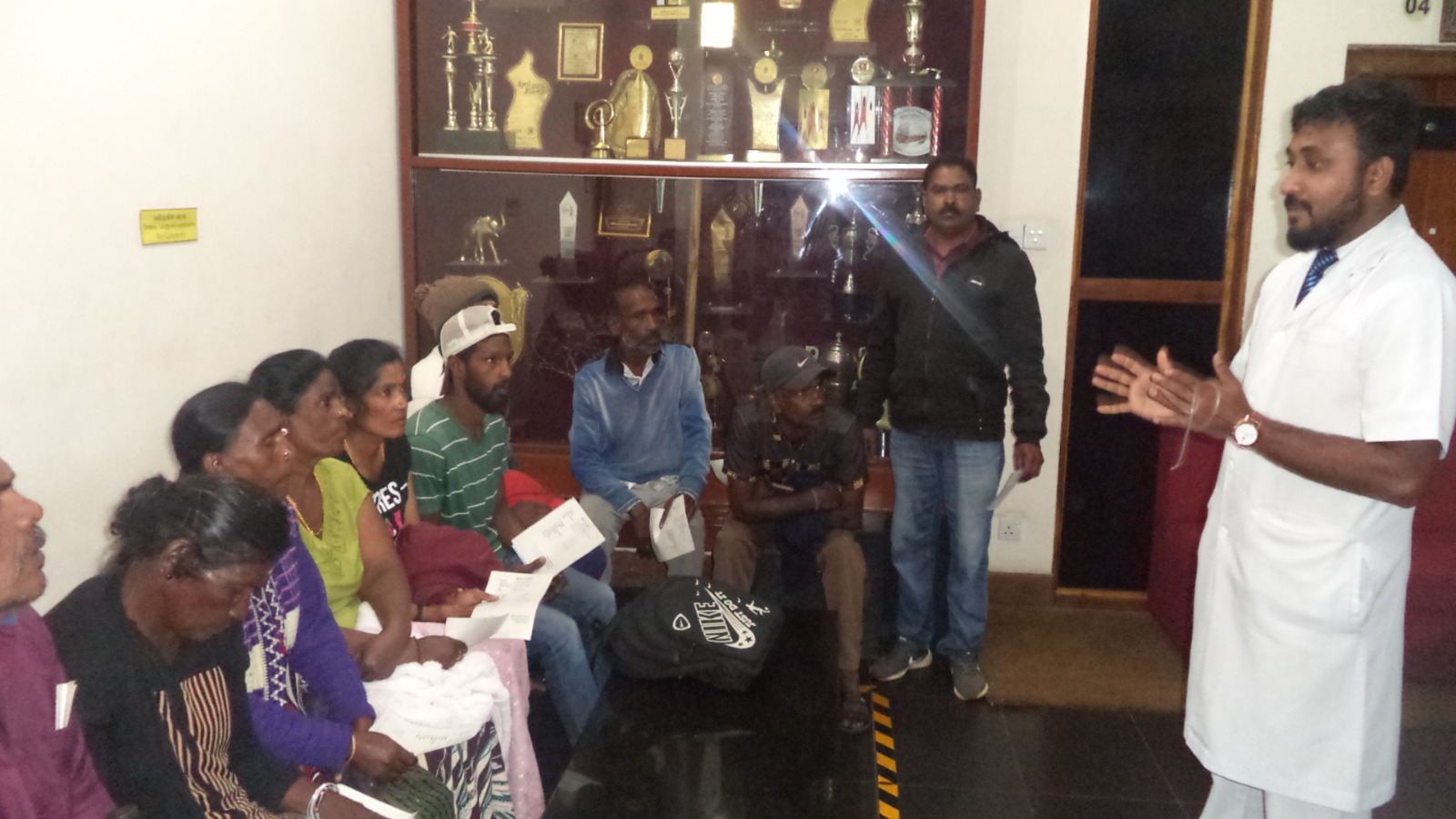 නුවරඑළිය මහ නගර සභාවේ වෛද්ය සායනයක්.
