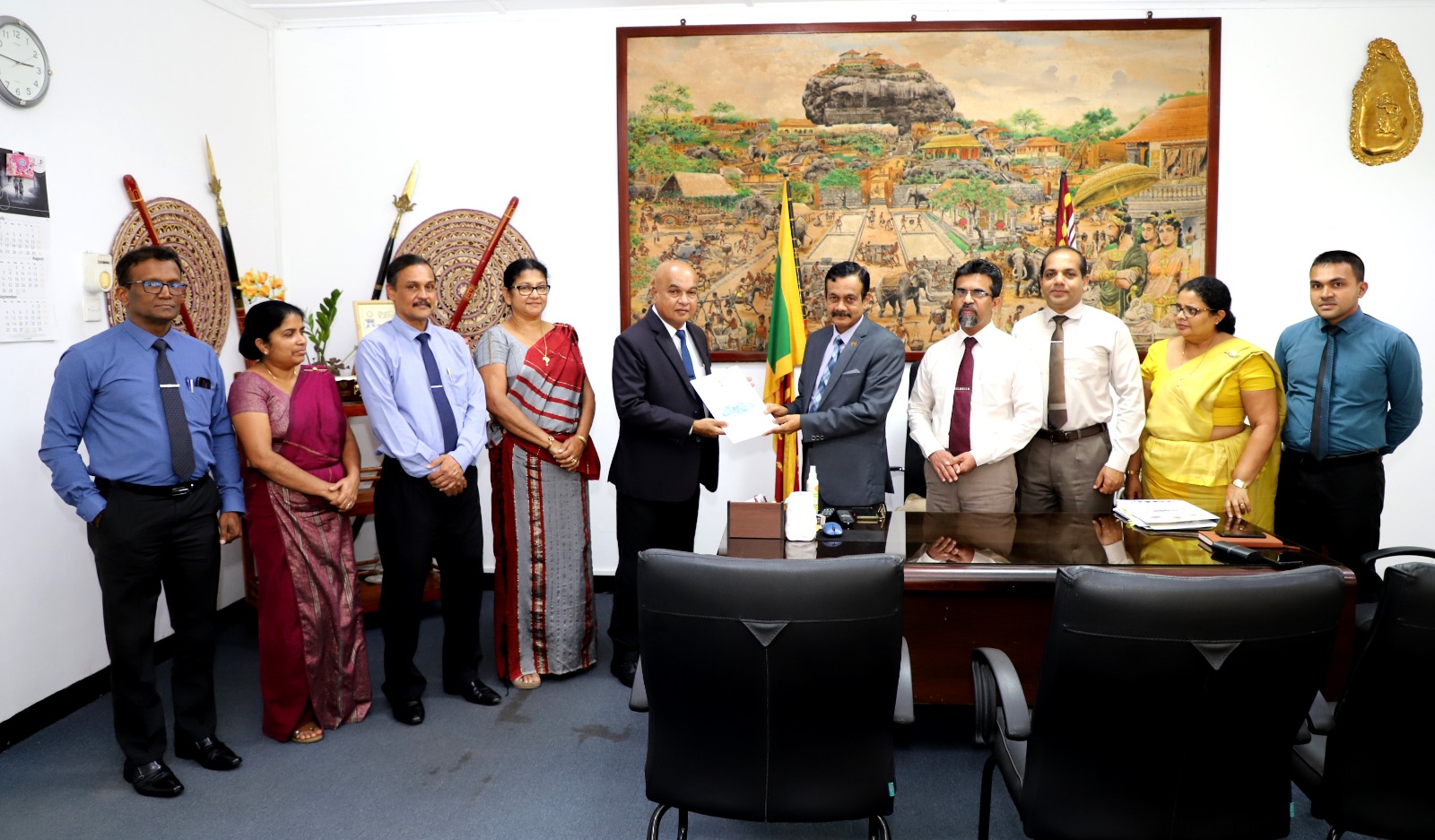 මධ්යම පළාත් රාජ්ය සේවා කොම්ෂන් සභාවට නව සභාපතිවරයෙක්.