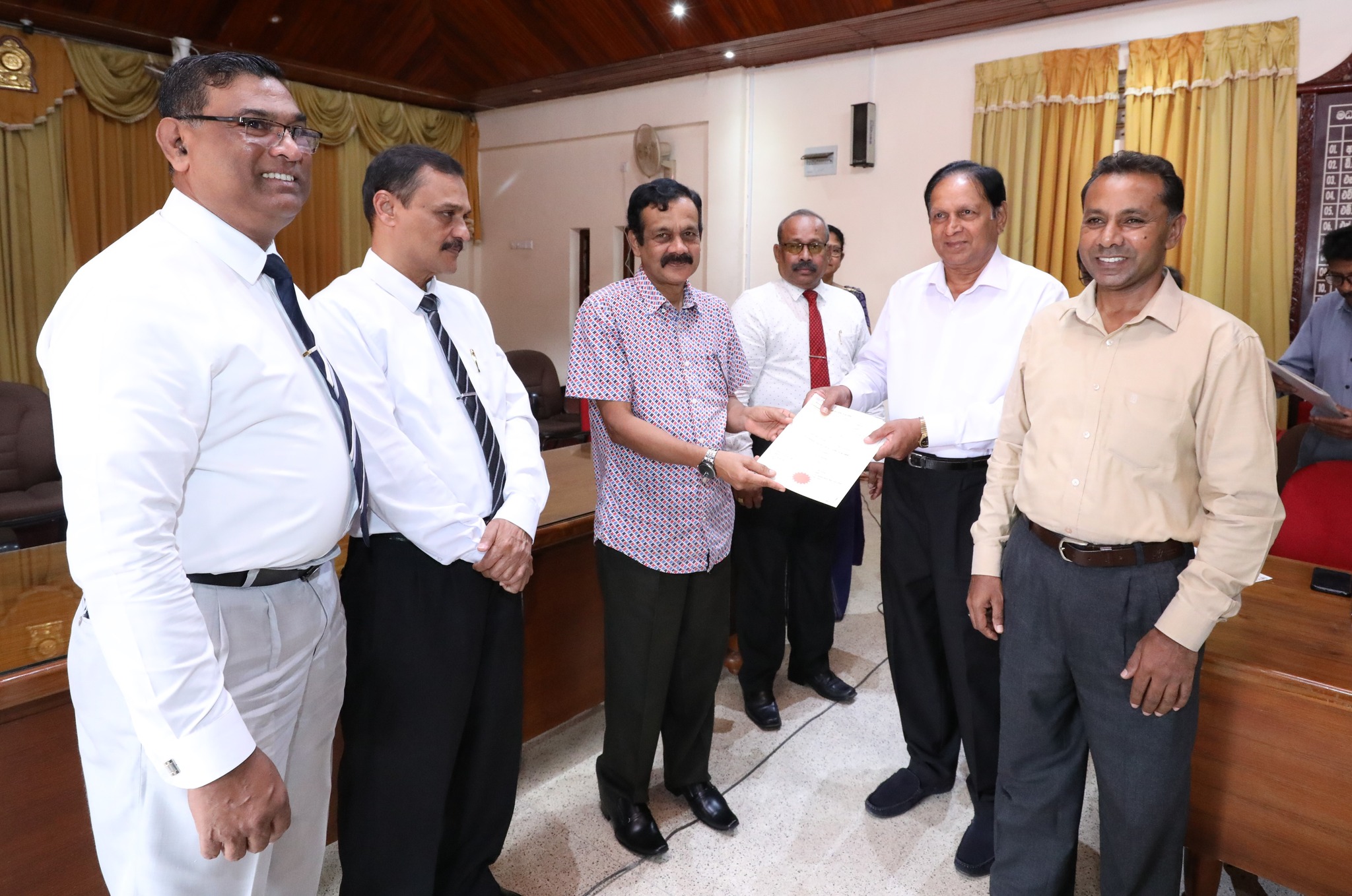 මධ්යම පළාත් සමුපකාර සේවක විශ්රාමික වැටුප් අරමුදල ප්රගති සමාලෝචන රැස්වීම.