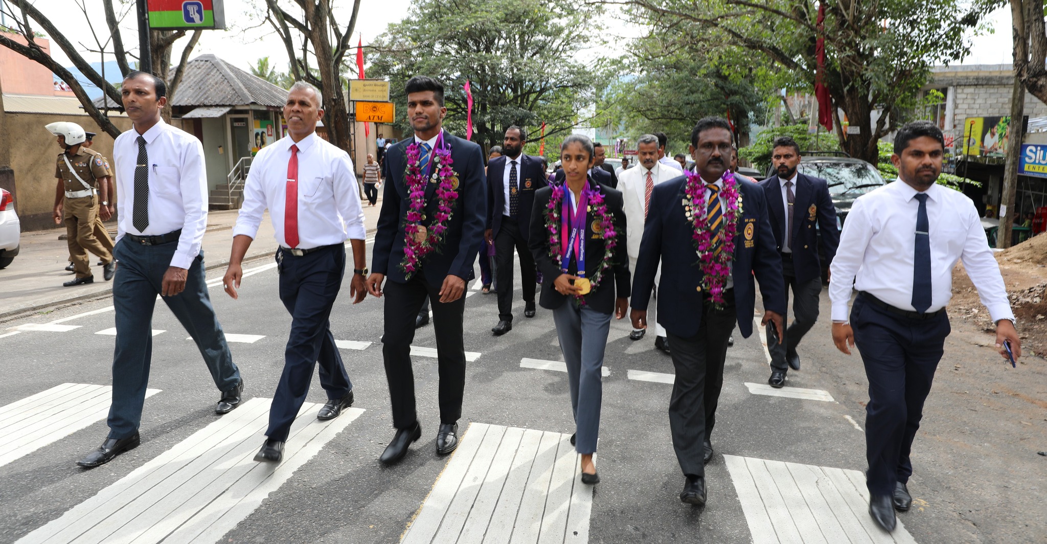 ආසියානු ක්රීඩා උළෙලේ දී පදක්කම් දිනු මාධ්යම පළාතේ ක්රීඩකයින්ට පළාත් සභාවෙන් උපහාර පිදේ.