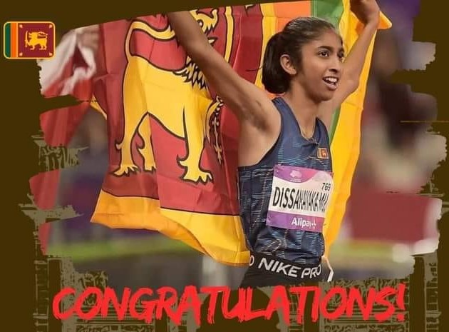 තරුෂි ගෙන් රන් ද්විත්වයක් ශ්රී ලංකාවට.