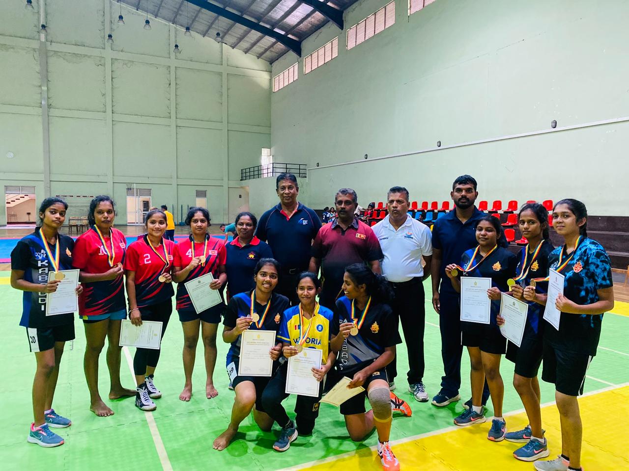 මහනුවර දිස්ත්රික් කබිඩි ශූරතා කුණ්ඩසාලෙට