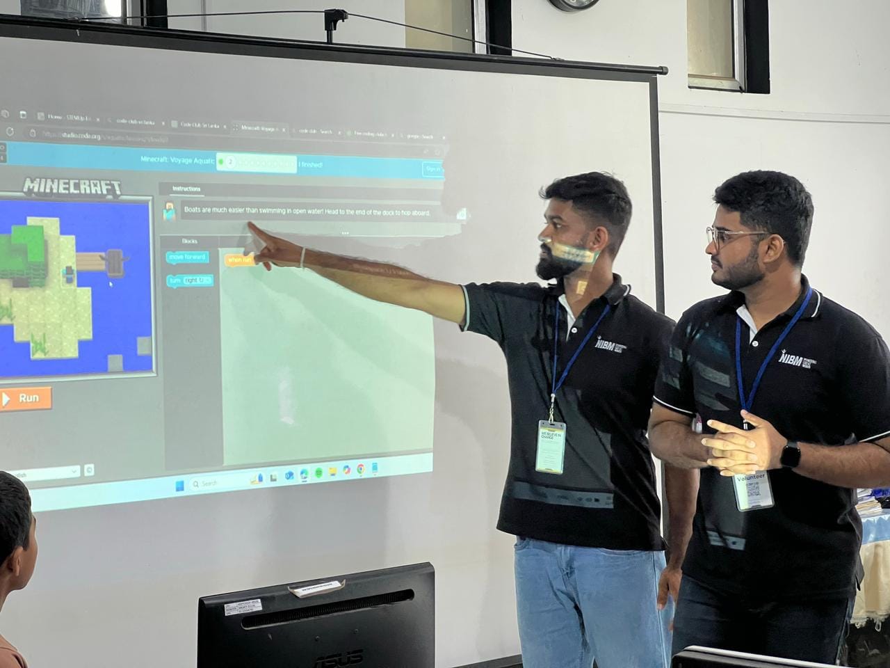 ජාතික පුස්තකාලය මගින් මහජන පුස්තකාල සදහා ක්රියාත්මක Code club Sri Lanka වැඩසටහන
