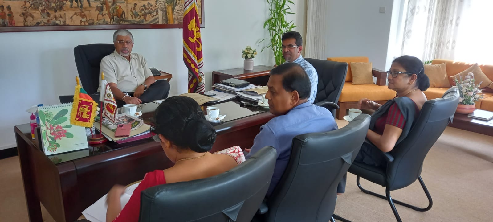 මධ්යම පළාත් ප්රධාන අමාත්ය අරමුදල පිළිබඳ සාකච්ඡාවක්