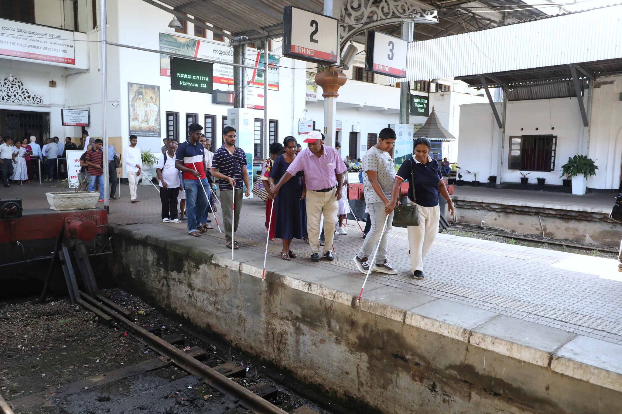 දෘශ්යාබාධිත ප්රජාව සවිබල ගැන්වීමට සිව් දින පුහුණුවක්.