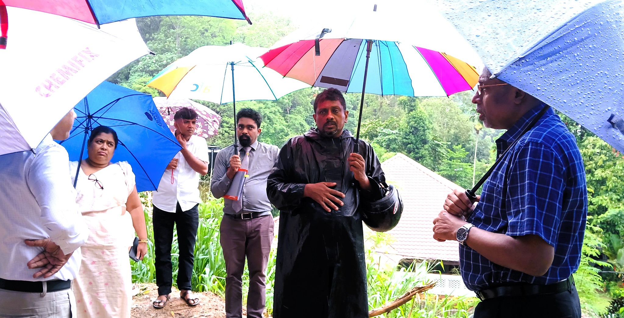 මහනුවර උඩවත්තකැලය රක්ෂිතයේ වර්ෂාධික කාලයන් වලදී ගලා එන ජලය කළමනාකරණය කිරීම වෙනුවෙන් වූ සාකච්ජාවක්