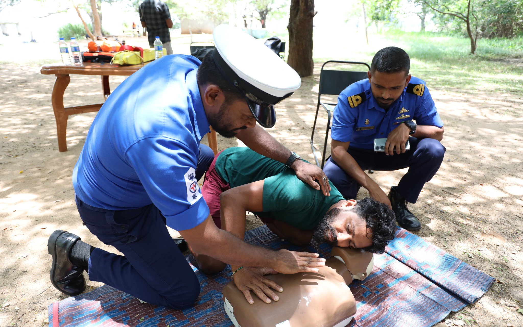 මිරිදිය  ධීවරයන්ගේ ජීවිත ආරක්ෂාව පිළිබඳ මාතලේ දිස්ත්‍රික් පුහුණු වැඩමුළුව ඉබ්බන්කටුව ජලාශ පරිශ්‍රයේදී