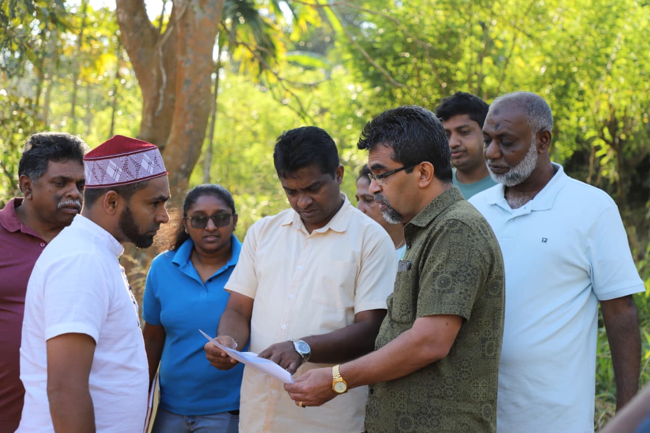 කොත්මලේ  ආපදා යථාවත් කිරීම් නිරීක්ෂණයට