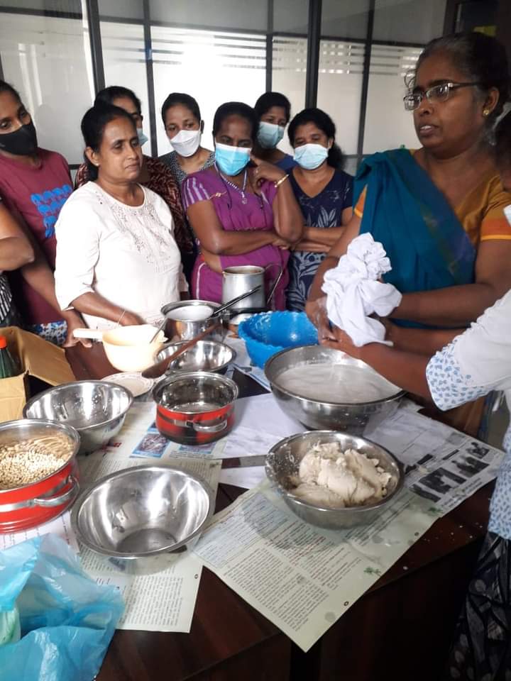 සෝයා ආශ්‍රිත නිශ්පාදන පිළිබඳ ප්‍රායෝගික වැඩමුළුවක්.