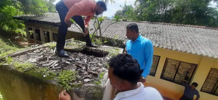 අඹන්ගඟ කෝරළේ  පාසල් පරිශ්‍රයන්ගේ ඩෙංගු අවදානම් ස්ථාන පරික්ෂා කිරීමේ වැඩසටහනක්.