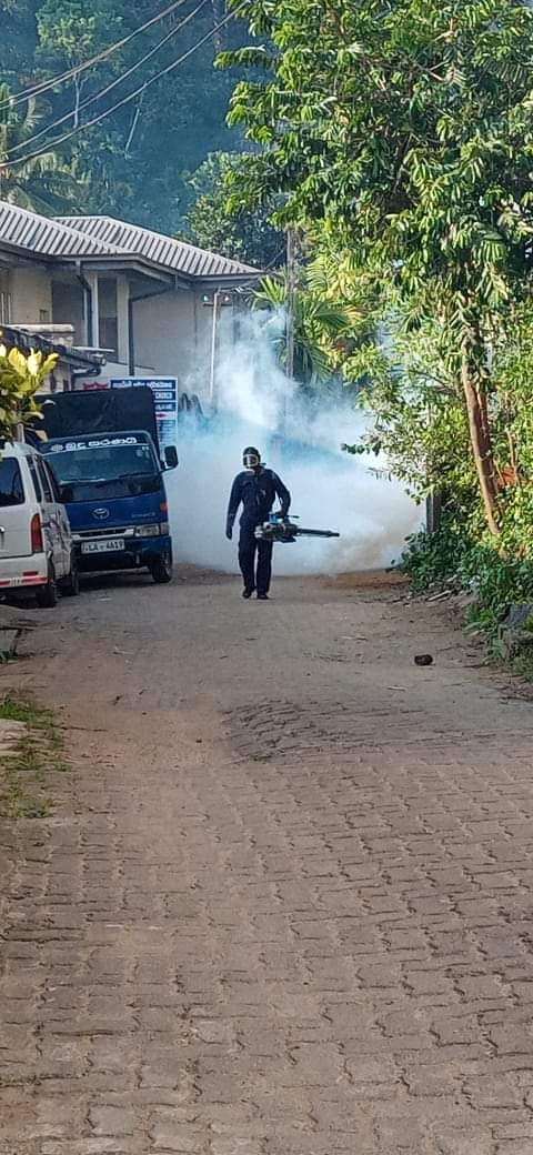 වත්තේගම නගර සභාව මගින් කාලීනව ව්යාප්ත වන ඩෙංගු උවදුර තුරන් කිරීම සදහා වැඩසටහනක්.