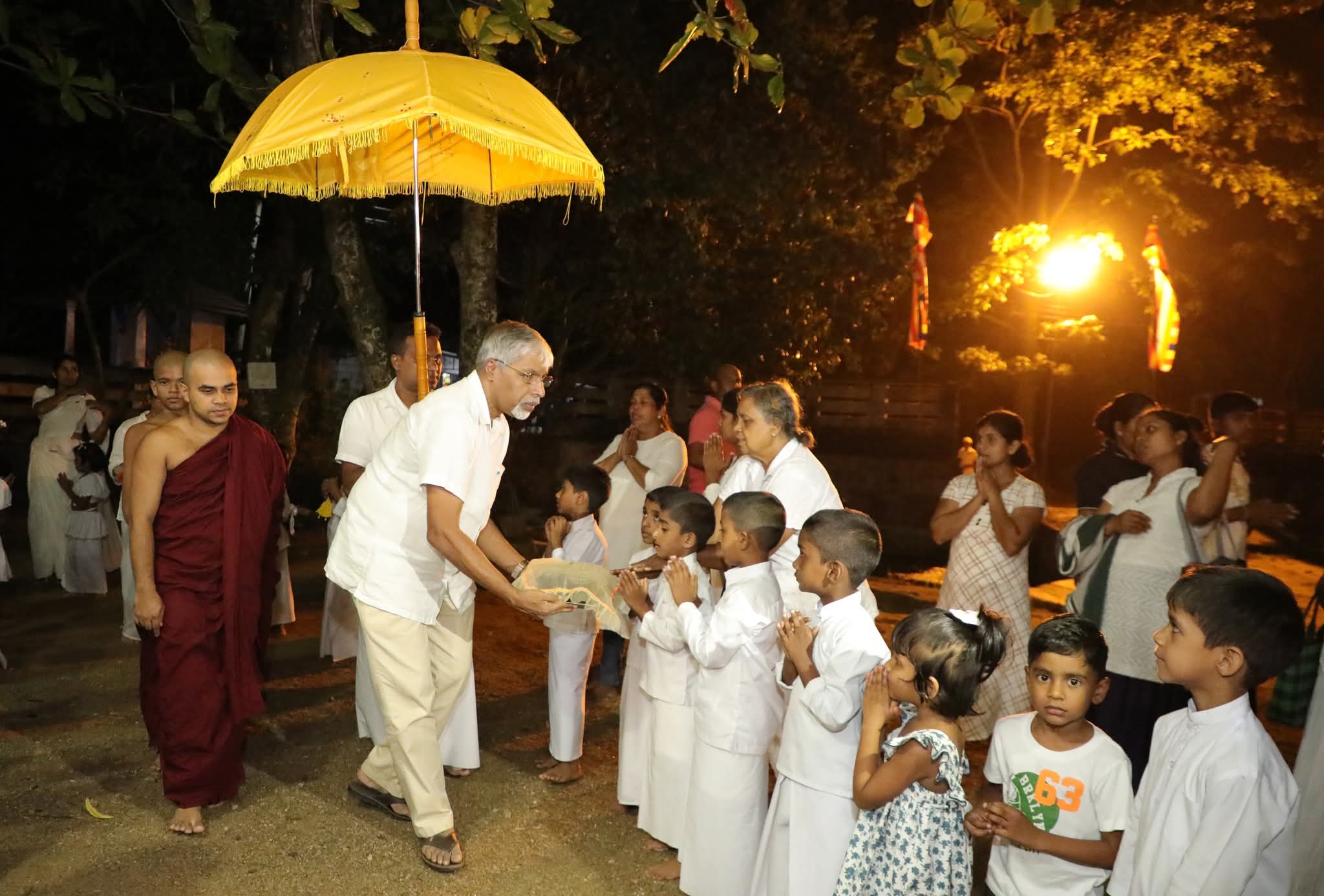 දිගන ‘පූජා’ වෙසක් කලාපය ආරම්භ කෙරේ....