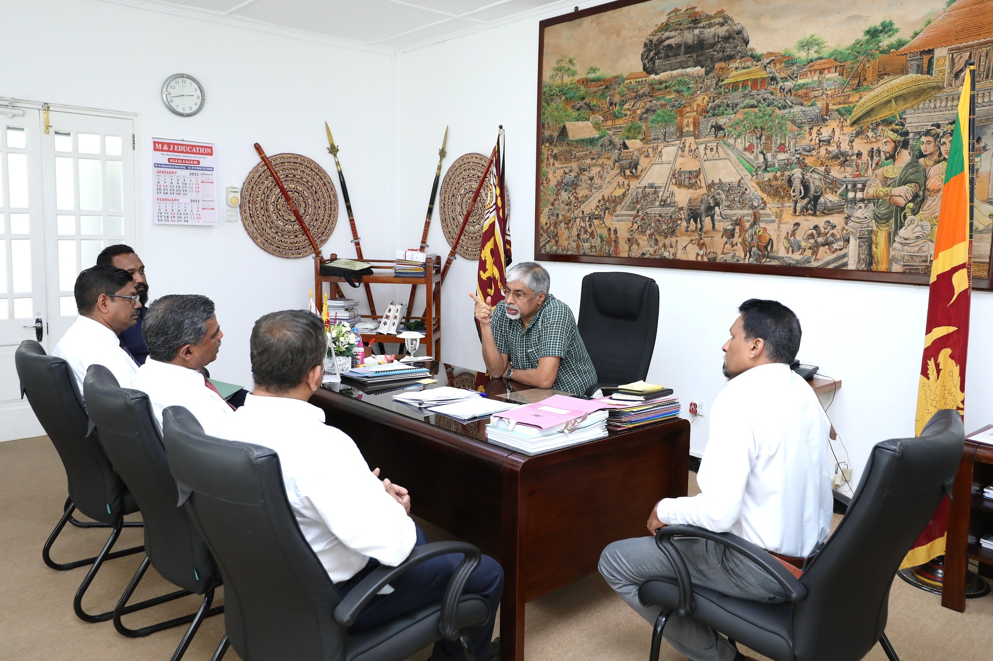 බාලදක්ෂ ක්රියාකාරීන් හා පළාත් ආණ්ඩුකාරවරයා අතර හමුවක් ,
