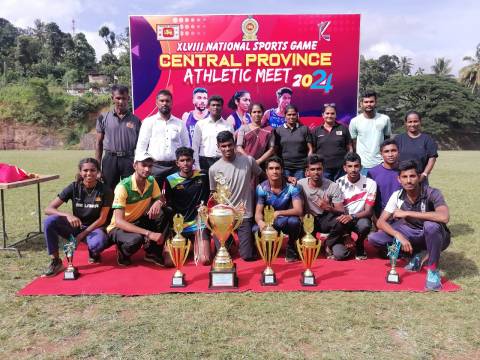 මධ්යම පළාත් මලල ක්රීඩා තරගාවලියේ ජය මහනුවරට