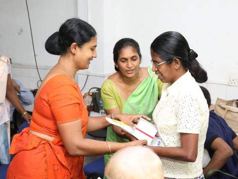 දෘශ්යාබාධිත ප්රජාව සවිබල ගැන්වීමට සිව් දින පුහුණුවක්.