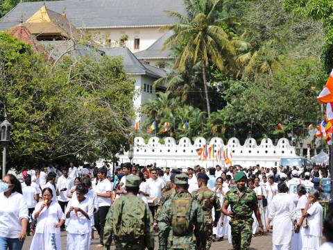 සිරි දළදා වන්දනාවේ හත්වනි දිනයෙන්