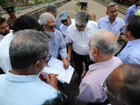 මහනුවර බහුවිධ ප්‍රවාහන පර්යන්ත සංවර්ධන ව්‍යාපෘති  (KMTT) ප්‍රගතිය නිරීක්ෂණයට