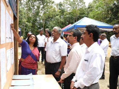 පූජාපිටිය සහතික කළ ළමා නිවාසය සඳහා මුල්ගල් තැබීමේ උත්සවය....