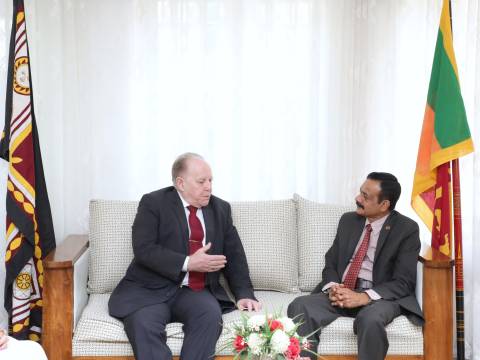 ශ්රී ලංකාවේ කියුබානු තානාපති හා මධ්යම පළාත් ආණ්ඩුකාරතුමා අතර හමුවක්.